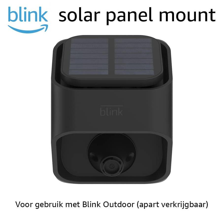 Selius Solar Panel-accessoire voor Outdoor-camera - Zwart