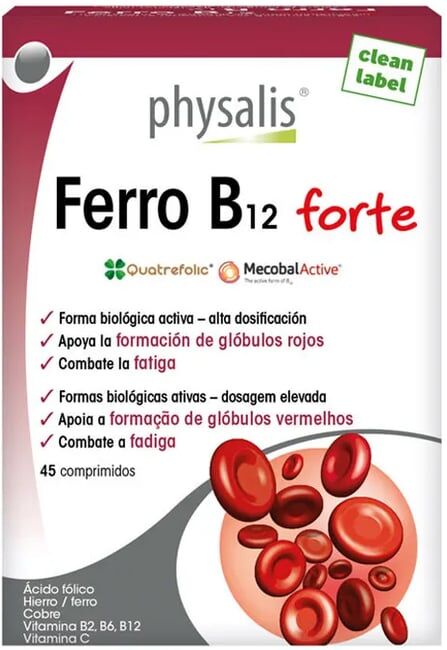 Physalis Ferro B12 Forte 45 Tabs