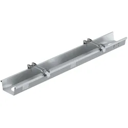 Hettich, Kabelschutz + Kabelführung, Kabelwanne Click 1200x96x190 mm silber (19 cm)