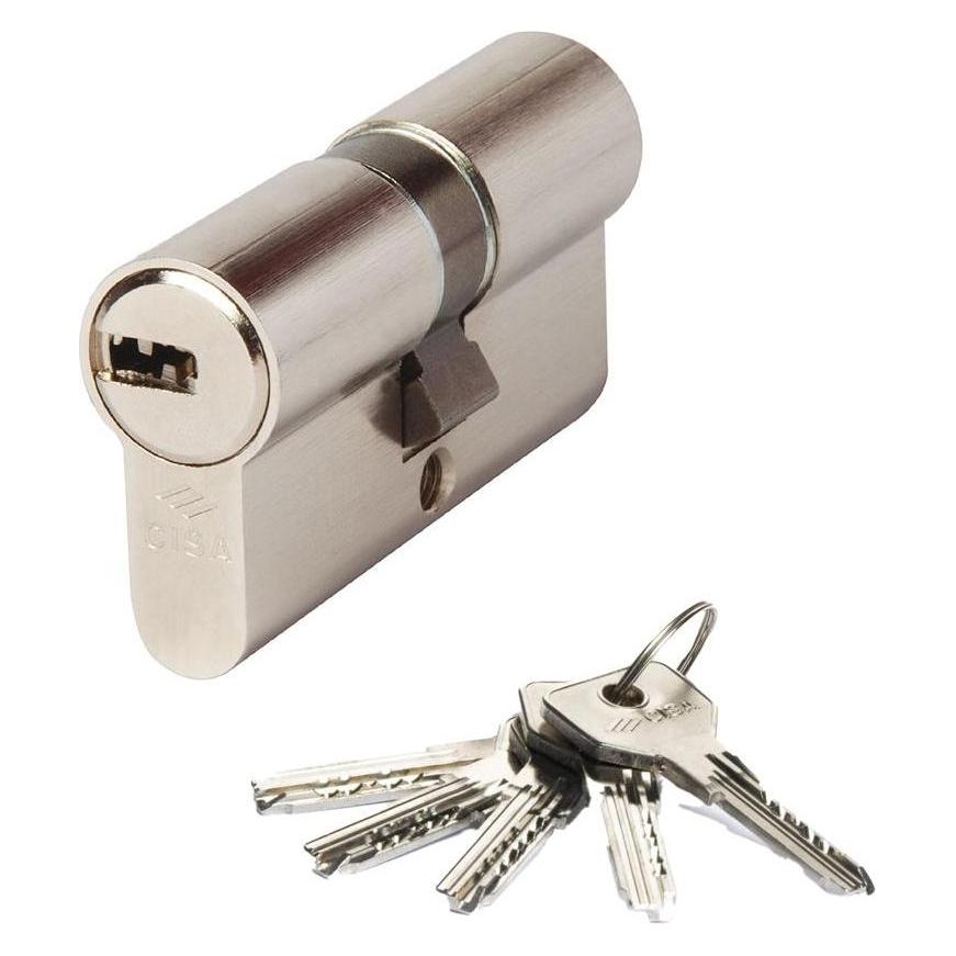 Cisa Zylinder Asix 1.0E300.07.0.1200.C5 Vernickelt (30 X 30 Mm) (45297226)
