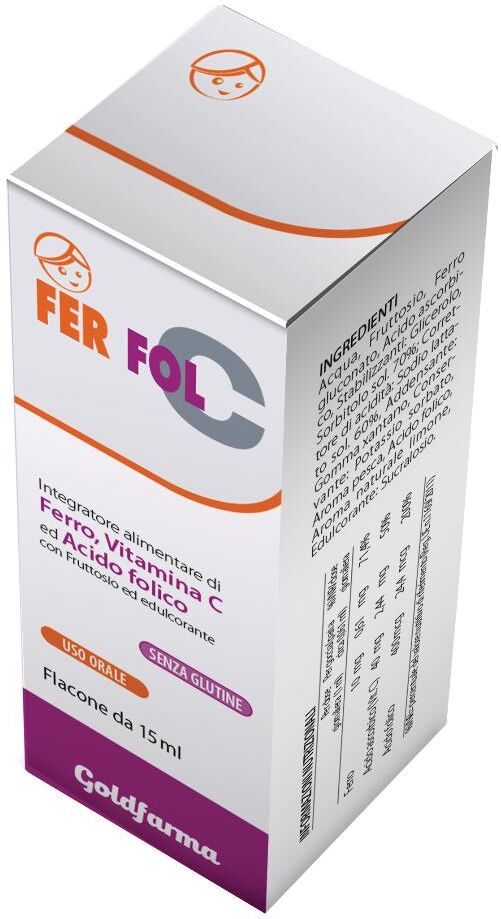 GOLDFARMA Srl FER FOL C GOCCE 15ML