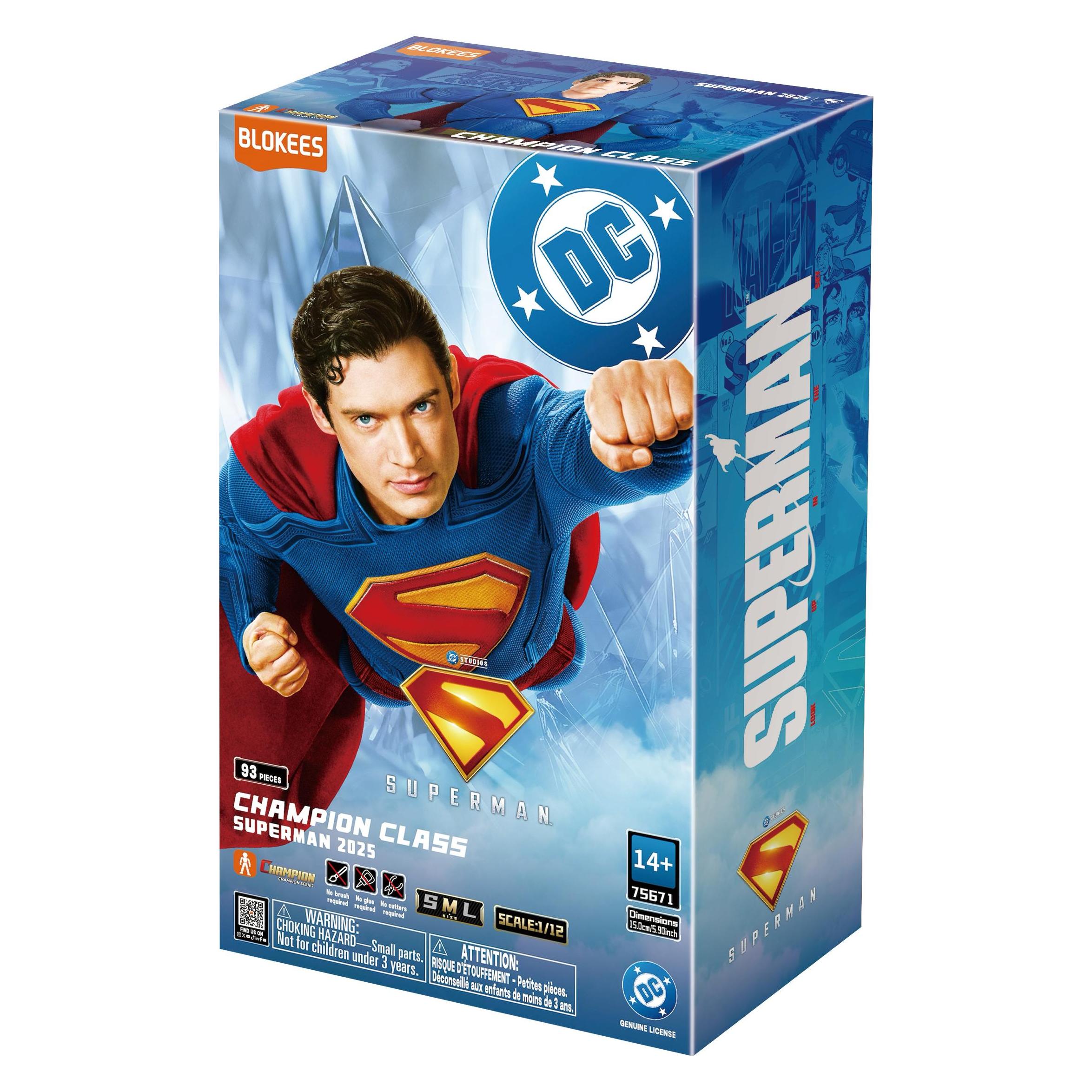 Blokees MK DC: Champion Class 01 Superman Movie 2025 (66176)