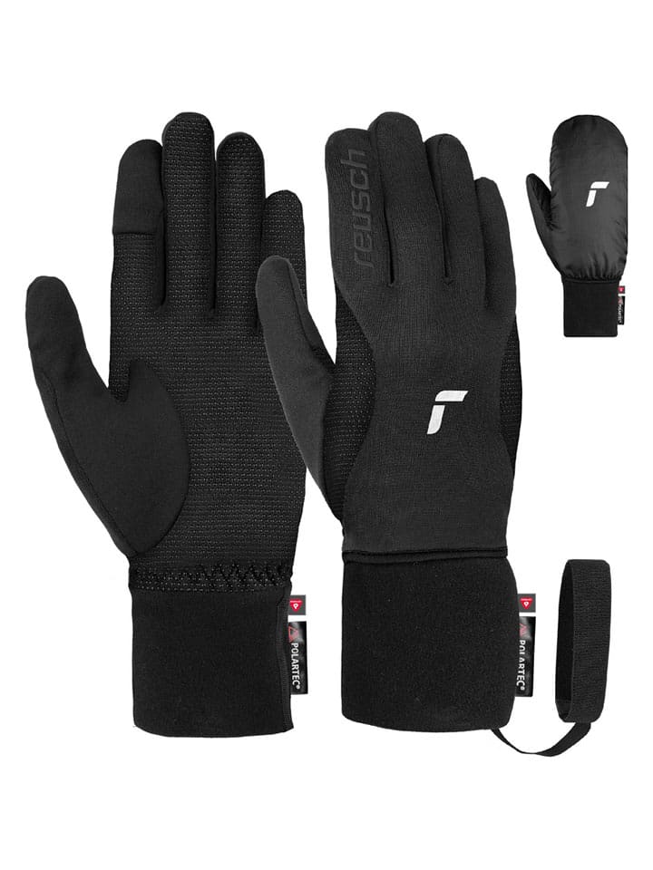 Reusch Funktionsfingerhandschuhe "Baffin TOUCH-TEC" in Schwarz - 8