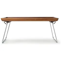 Continenta, Tablett, Bett-Tablett, Walnuss, 53x32x7cm