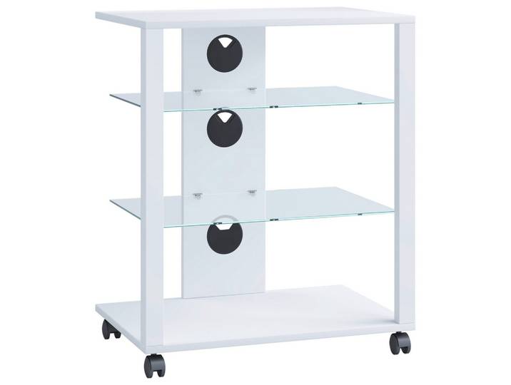 TV-Rack Folas Weiß