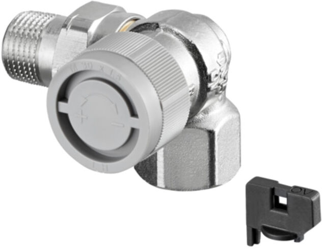 OV Vanne thermostatique dynamique QV, DN15, angle droit ; Oventrop (1183363)