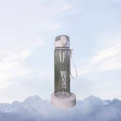 Uplifted Finds Premium BPA Free Leak Proof Sports Water Bottle transparent White 560 Ml