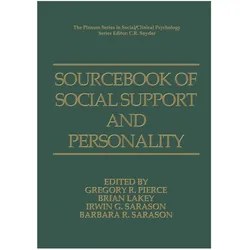 Sourcebook of Social Support and Personality, Fachbücher von Gregory R. Pierce, Brian Lakey, Sara Sarason