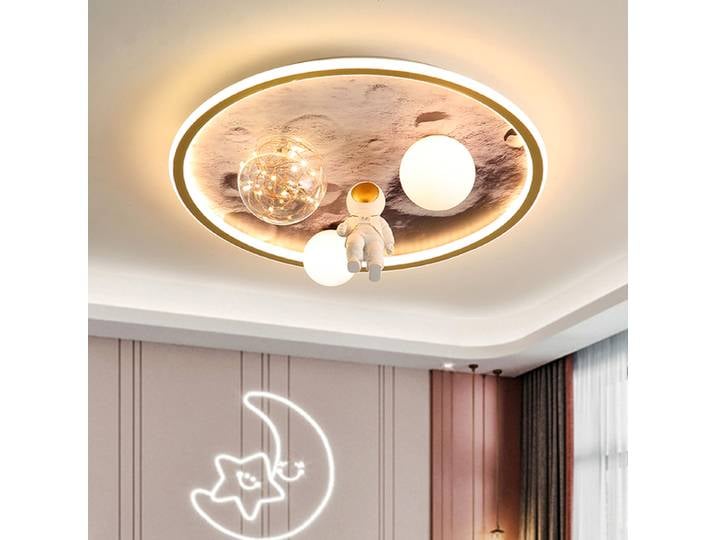 Nordique décoration de la maison salon enfants chambre décor lampe à LED intelligente lumières chambre Dimmable plafonnier lampara éclairage intérieur