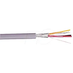 YSTY 4X2-10 - Fernmeldeleitung, 4 x 2 x 0,6 mm, 10 m