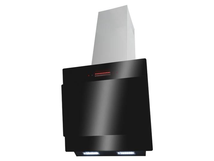 AMICA Kaminhaube KHF 664 101 S , Energieeffizienz: A++, schwarz, B:60cm H:134cm T:39,4cm, Dunstabzugshauben, Kompaktes Haubendesign mit moderner Ausstrahlung, Kaminhaube