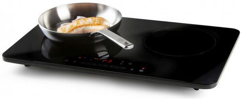 DOMO-ELEKTRO DOMO Table de cuisson a induction posable 2 feux, 3500W DO333IP