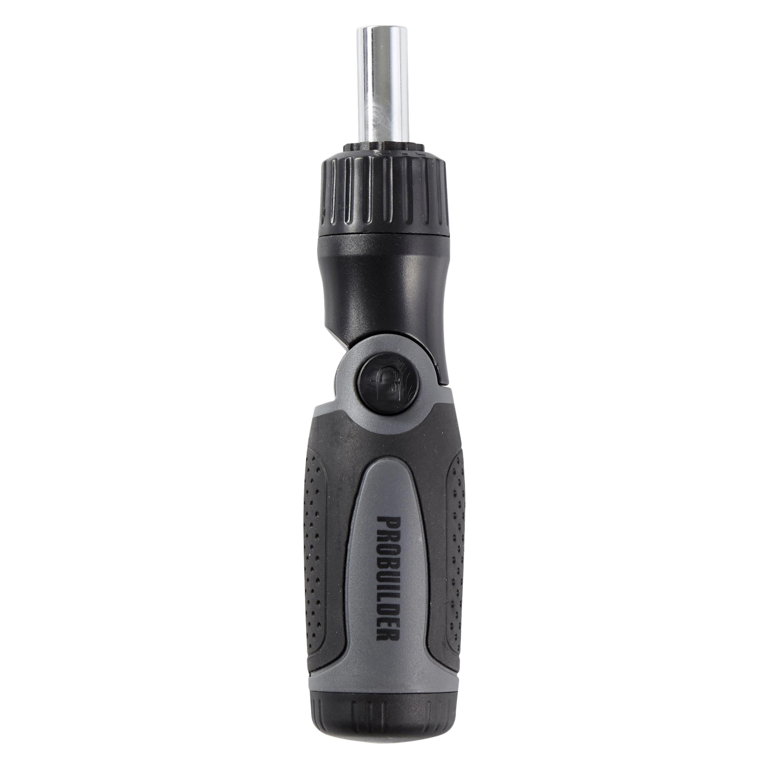 Probuilder SCHRAUBENDREHER-RATSCHEN/BIT-SATZ 12-IN-1 (51366)
