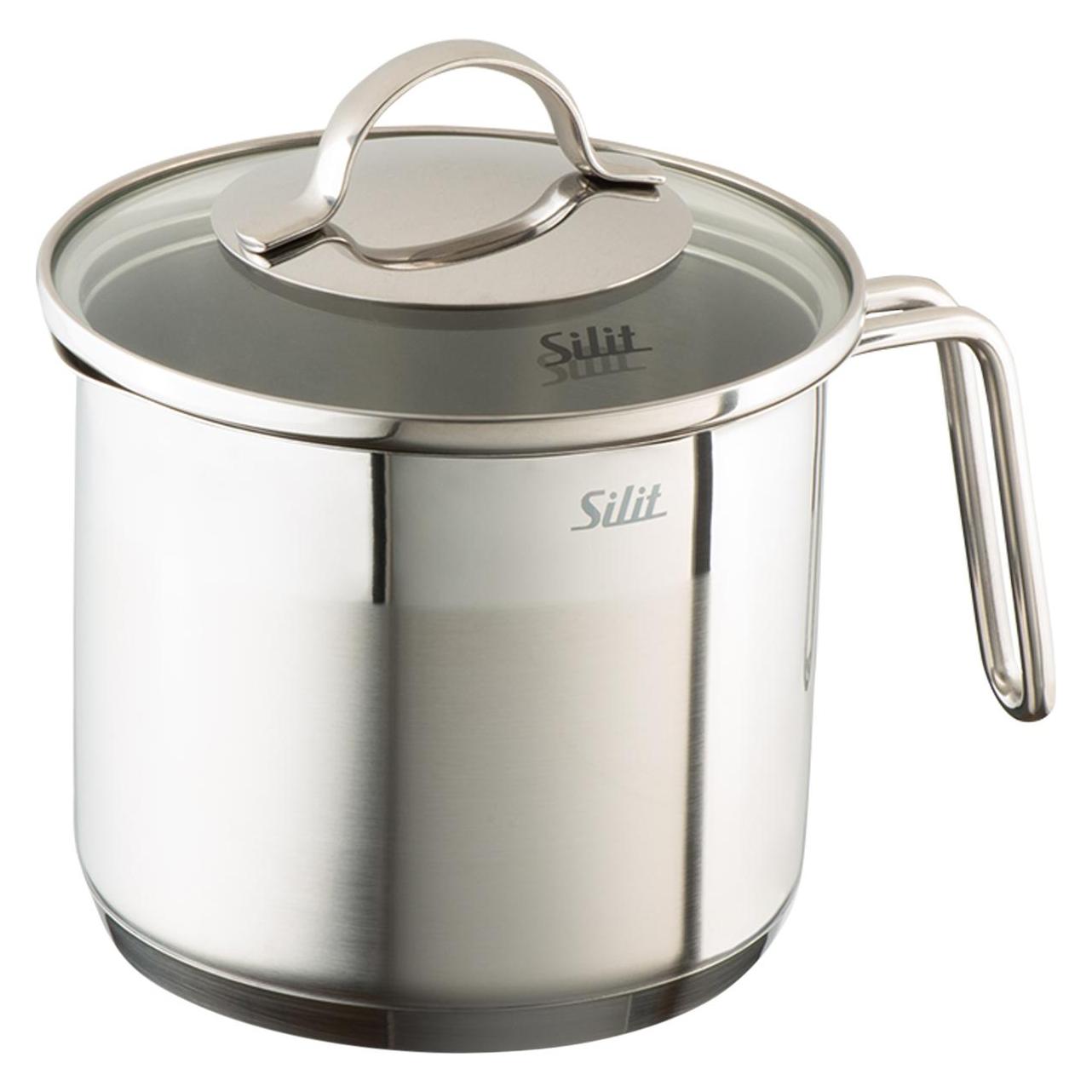 Silit Kochtopf Milchtopf 14cm Topf klein 1,7l Deckel Achat Edelstahl 18/10 (Milchtopf, Edelstahl, 14 x 12 cm) (2132237570)