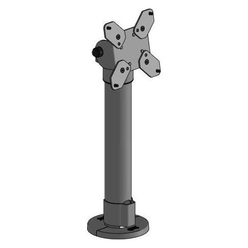 Ergonomic Solutions Old VESA 75/100 Pole Mount (Tisch, 11.81") (SPV1102-02)