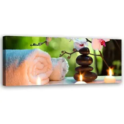 WANDBILD spa zen massage