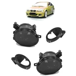 Set Nebelscheinwerfer Set Smoke Schwarz Set passt passend für BMW E46 E39 M Paket M3 M5