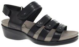 Women's Ainsley Sandal by Propet in Black (Size 9 XW)