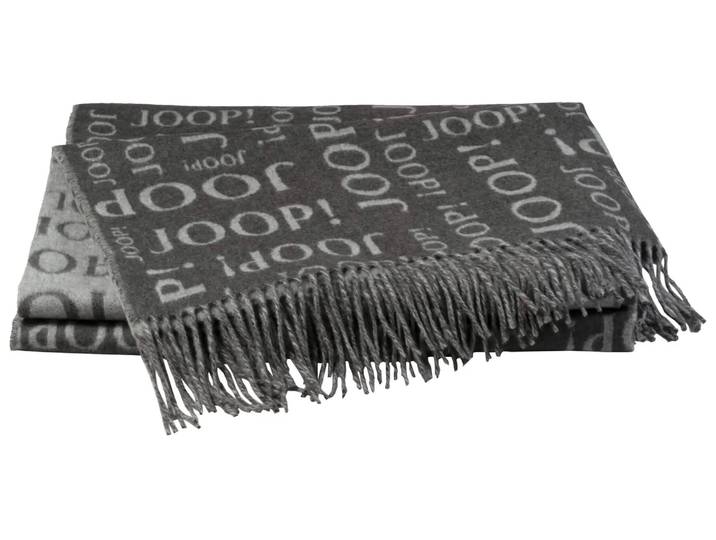 Plaid Fine-Repeat Anthrazit 130x170 cm Biederlack