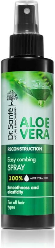 Dr. Santé Aloe Vera spray pour des cheveux faciles à démêler à l'aloe vera 150 ml