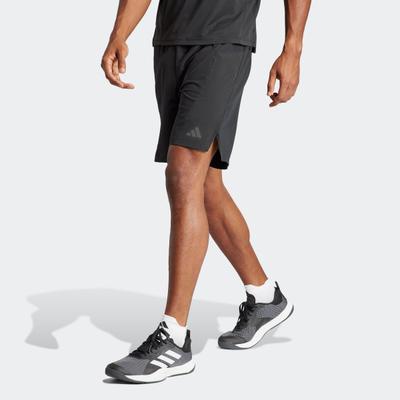 Shorts ADIDAS PERFORMANCE "DESIGNED FOR TRAINING WORKOUT", Herren, Gr. M, L-Gr, schwarz (schwarz, innenbeinlänge ca. 23 cm), Obermaterial: 87% Polyester, 13% Elasthan, Hosen Shorts