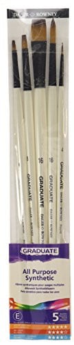 Daler Rowney Graduate 5 Synthetische Kwasten Set