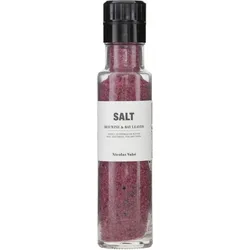 Nicolas Vahe Salz mit Rotwein und Lorbeerblättern mit Mühle