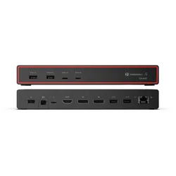Lenovo ThinkPad Thunderbolt 4 Smart Dock Gen2 7500 Kabelgebunden Schwarz