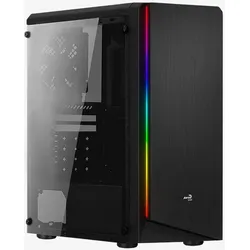 AeroCool PC Gehäuse Rift Mid-Tower Schwarz (Window Kit)