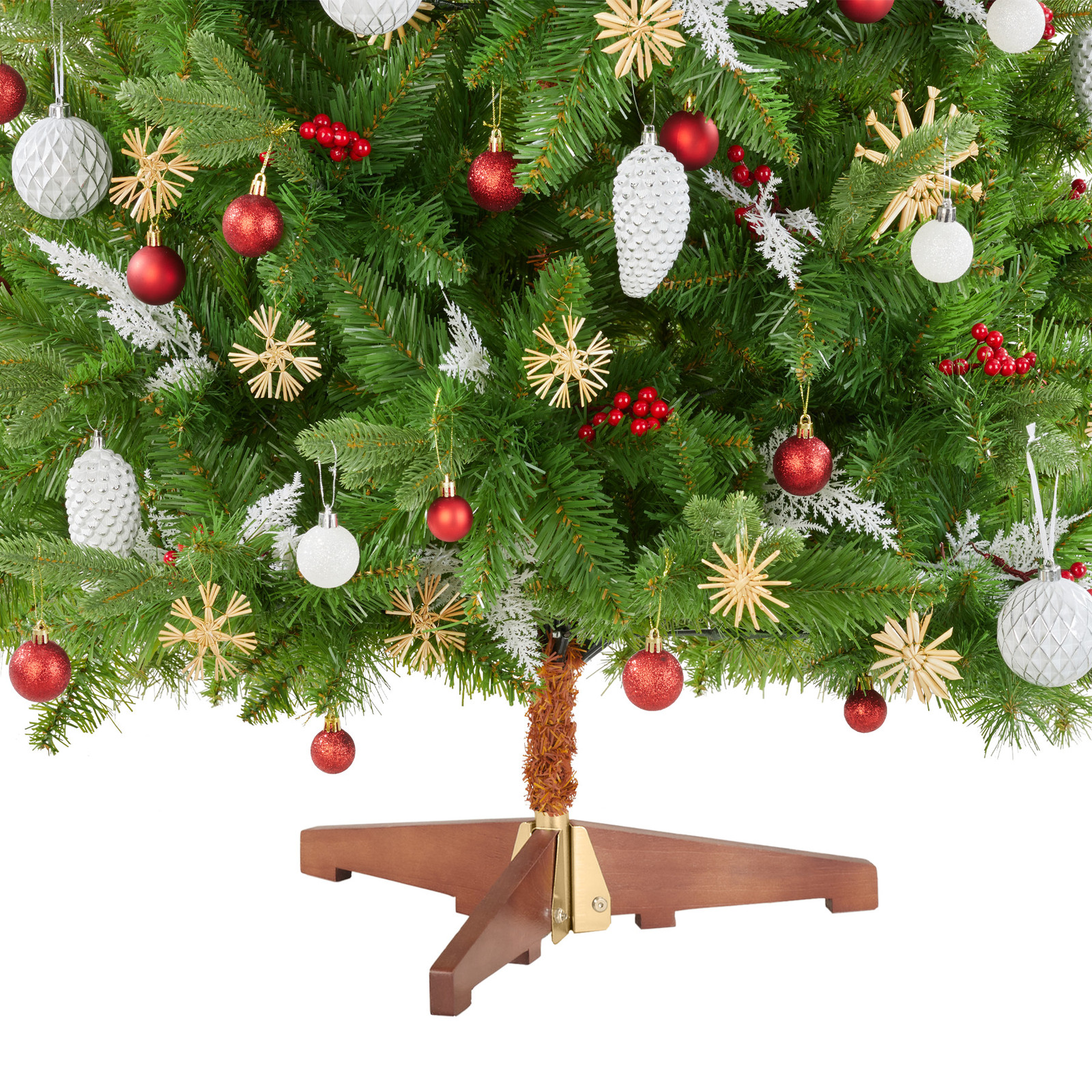 TecTake Kunstkerstboom Cupid met spuitgietnaalden, 180 cm