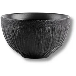 Wilmax England Wilmax Schale 250 ml Schwarz Porzellan, 2er Set