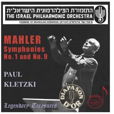 Kletzki Dirigiert Mahler 1+9 - Paul Kletzki,Israel Philharmonic Orchestra, CD