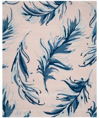 SAFAVIEH Handmade Allure Eugenia Modern Floral Wool Rug