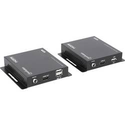 Manhattan Manhattan - Extender Kit - KVM-/USB-Extender HDMI® KVM Extender über Netzwerkkabel RJ45 120 m 208413