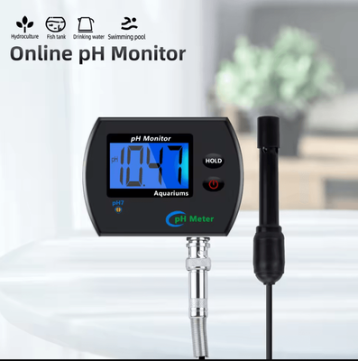 Inspire Curations Professional Digital Aquarium PH Monitor With Continuous Water Testing eu Plug