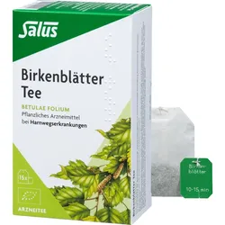 Birkenblätter Arzneitee Betulae Folium Bio Salus 15 ST