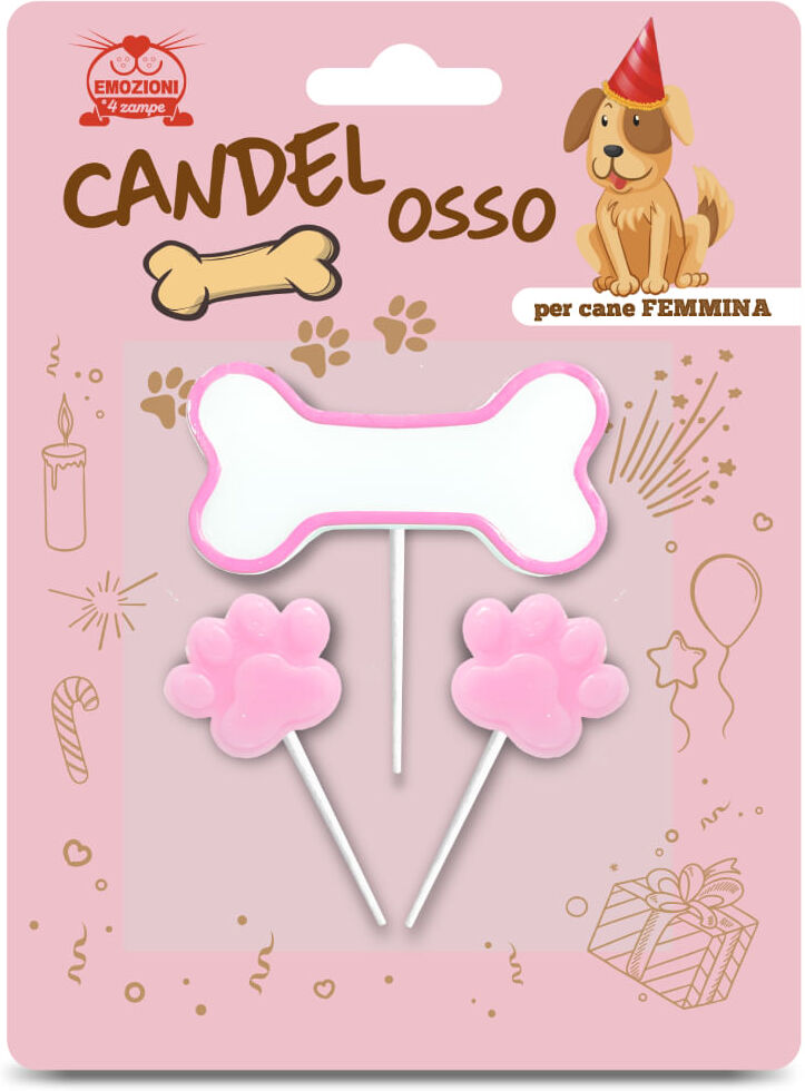 COLTIVIA Candelosso Cane Femmina Rosa 1 PZ
