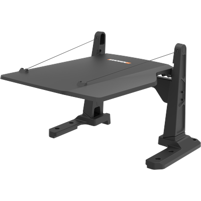 Mähroboter-Garage WORX "WA0828, für Vision Cloud", orange (schwarz), Mähroboterstationen
