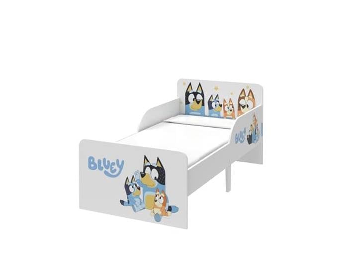BlueY Kinderbett aus Holz, 70 x 140 cm, Matratze nicht im Lieferumfang enthalten