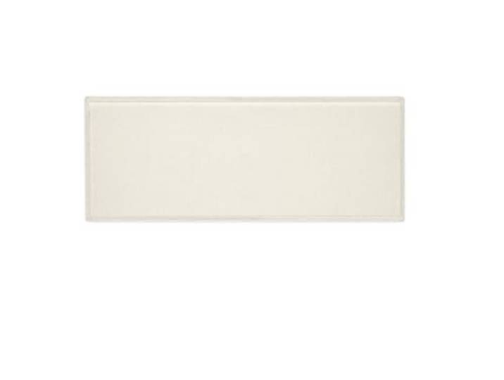 WIN REST Oasis Bettkopfteil, gepolstert, Leinen, schmutzabweisender Stoff, natürliche Fasern, frisches Gefühl, modern und elegant, Leinen-Weiß, Kopfteil 160 x 60 cm (Bett 150 cm)