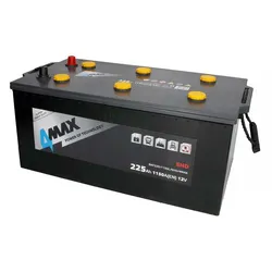 Starterbatterie 4MAX Heavy Duty SHD LKW Batterie 12V 225Ah 1150A