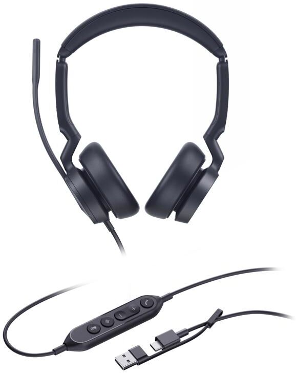 Yealink UH46 UC Duo USB-C/A Un son exceptionnel pour les professionnels en déplacement.
