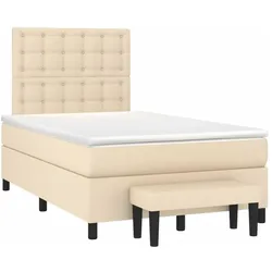 vidaXL, Bett, Damenia (Knöpfe) (120 x 190 cm)