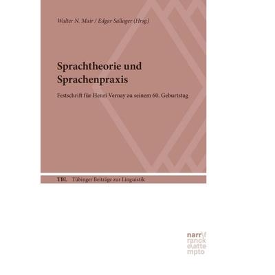 Sprachtheorie und Sprachenpraxis, Taschenbuch von Walter Mair, BoD - Books on Demand, 978-3-87808-112-8