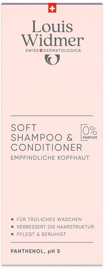 Louis Widmer Soft Shampoo + Conditioner unparfümiert 150ml