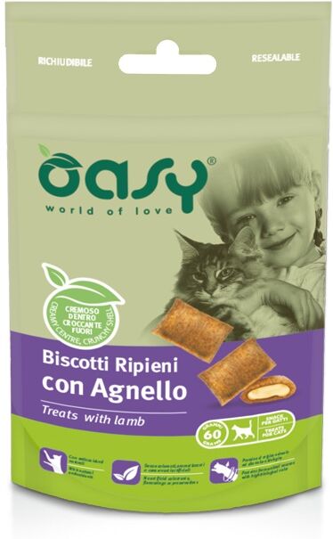 Wonderfood Spa Oy Cat Bisc Ripieni Agnello60g