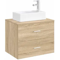 vidaXL, Waschbecken, Waschbecken fürs Badezimmer (255 mm, 455 mm)