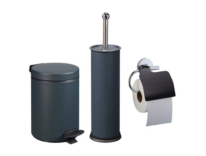 Ensemble toilettes avec poubelle 3l et accessoires