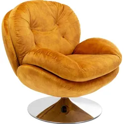 KARE DESIGN Sessel Cosy 85528 Stoff Gelb