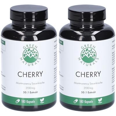 Green Naturals Cherry x2 2x180 St Kapseln